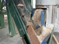 Коллерная мельница для щепы. Bautex