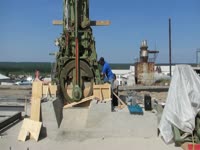 Пилорама немецкая EWD. Монтаж в Красноярске. Bautex