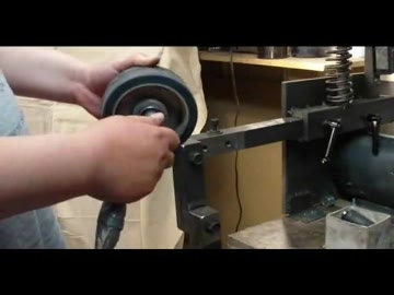 Станок ленточно-шлифовальный часть 3