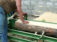 Пилорама шинная цепная