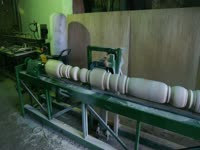 Как на токарном станке сделать деревянные столбы? Изготовление столбов на видео