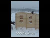 Строительство дома из бруса