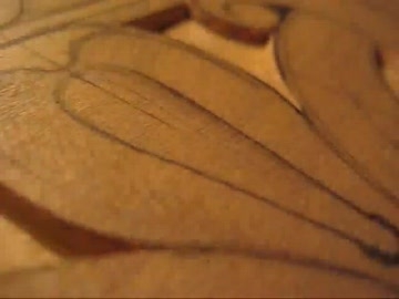 Резьба рельефного орнамента часть 4