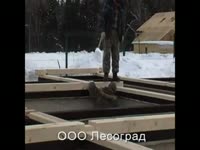 Дом из профилированного бруса