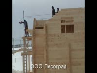 Дом из клееного бруса