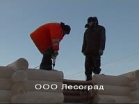 Дом из оцилиндрованного бревна  "Лесная сказка"