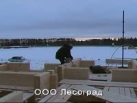 Дом из клееного бруса