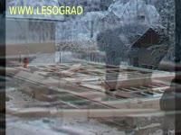 Строительство дома из клееного бруса