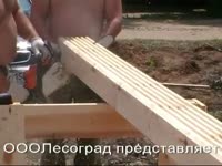 Соединение стены в полласточкиного хвоста