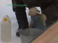 Строительство дома из оцилиндрованного бревна Часть 3