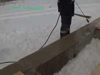 Дом из оцилиндрованного бревна Часть 2