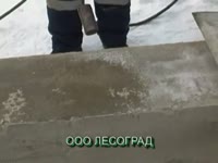 Строительство дома из оцилиндрованного бревна Часть1