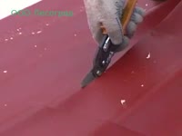 Монтаж металлочерепицы в деревянном дома