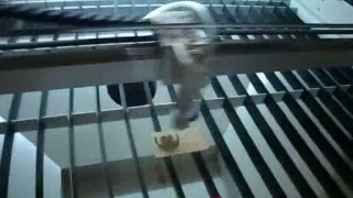 S1490 лазерный станок, лазерная резка бамбука 2мм