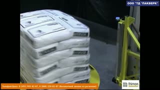 Обмотка паллеты пленкой