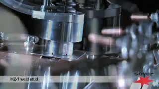 Приварка шпилек на сварочном аппарате BMK-16i Soyer
