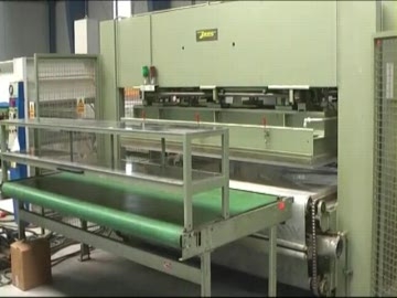 Пресс проходного типа для облицовывания шпона JOOS DLP 115 OK