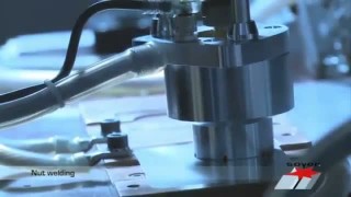 Приварка гаек на сварочном аппарате