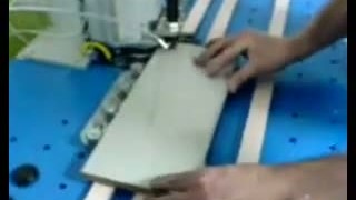 Обработка ЛДСП на кромкофрезерном станке