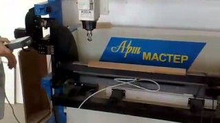Фрезеровка гнутого фасада, станок Артмастер R-1000