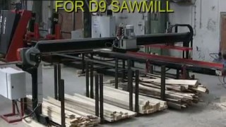 D9 - Автоматизированная дисковая пилорама с сортировочным манипулятором StrojCAD