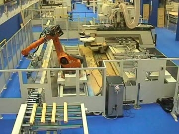 Гибкая производственная система для производства элементов окон и дверей Integra