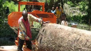 Missionary Sawmills in Action in Africa - Wood-Mizer