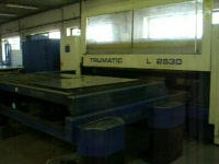 Смена поддонов на лазерном комплексе TRUMPF TRUMATIC L2530