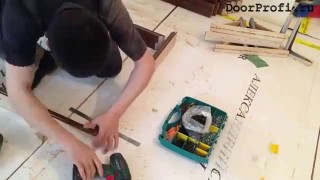 ПОТОЧНАЯ установка межкомнатных дверей