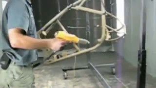 Окраска рамы байка 1 часть