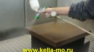 Покрытие лаком мебели, лакировка