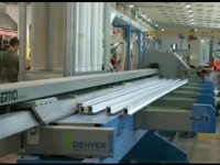 Автоматический обрабатывающий центр для производства окон пвх.