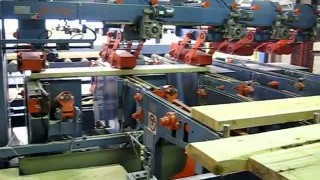 A.Costa - Линия распиловки лафетов на паллетную доску/ мебельную заготовку