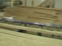 Линия механизации для четырехстороннего станка