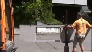 Установка столешницы из камня.