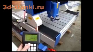 Фрезерно-гравировальный станок по камню - демонстрация работы