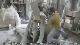 Изящная работа скульптора по мрамору