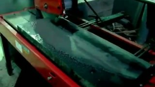 Порезка плитки окантовочным станком OSC-H1200