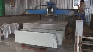 Полировка гранитных слэбов