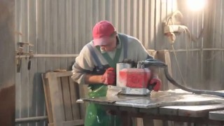 Изготовление столешницы из камня