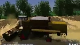 Landwirtschafts simulator 2008 CLAAS Dominator 105 - Обзор техники