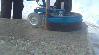 GPM-400 and SPEKTRIN Hardener. Concrete Polishing