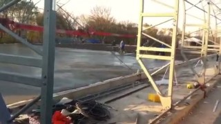 Бетонные полы - www.aljans.ru Бетонирование катка часть 2