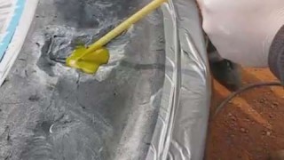 Восстановление шины эластомером