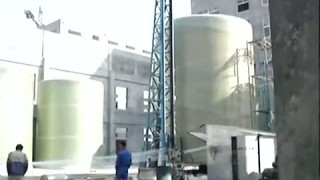 Vertical Winding Machine of FRP Vessel