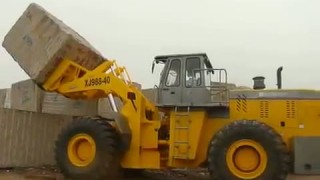 XIAJIN техника Погрузчик погрузчик XJ988-40 40 тонн погрузчик лифта-36-40 тонн каменные блоки 3,05 м Height