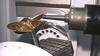 5-координатное фрезерование гребной винт