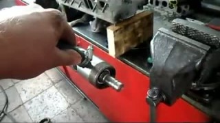 Испытание воздушной турбины на максимальные обороты.