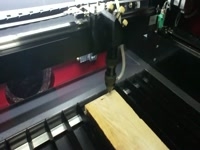 Лазерная гравировка по дереву на станке с ЧПУ Halk 60