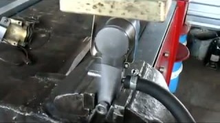 Пневмодвигатель. Испытание на максимальные обороты.